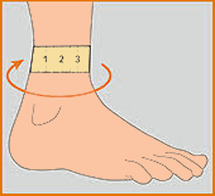 Ankle measurement